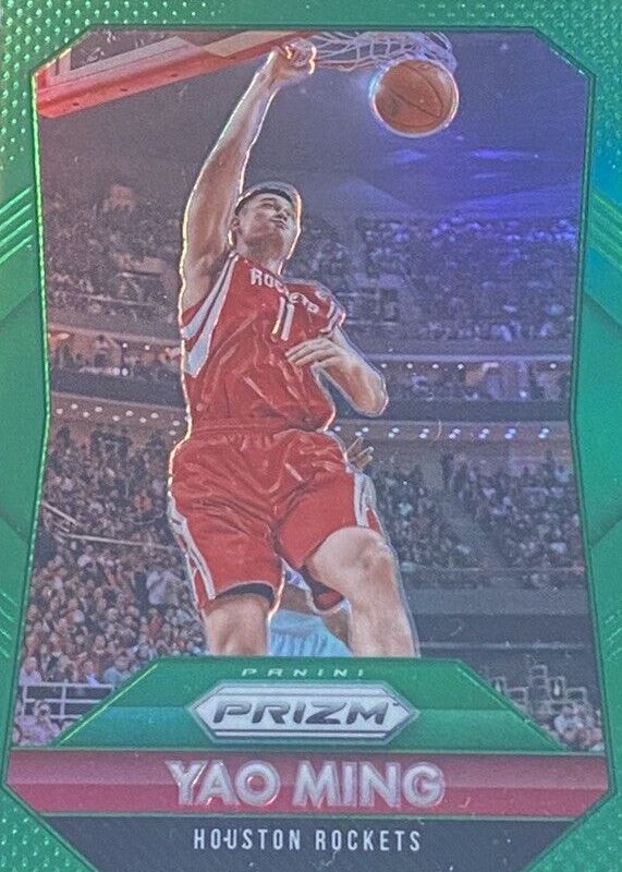 Yao Ming 2015 Prizm #262 Green PSA 10