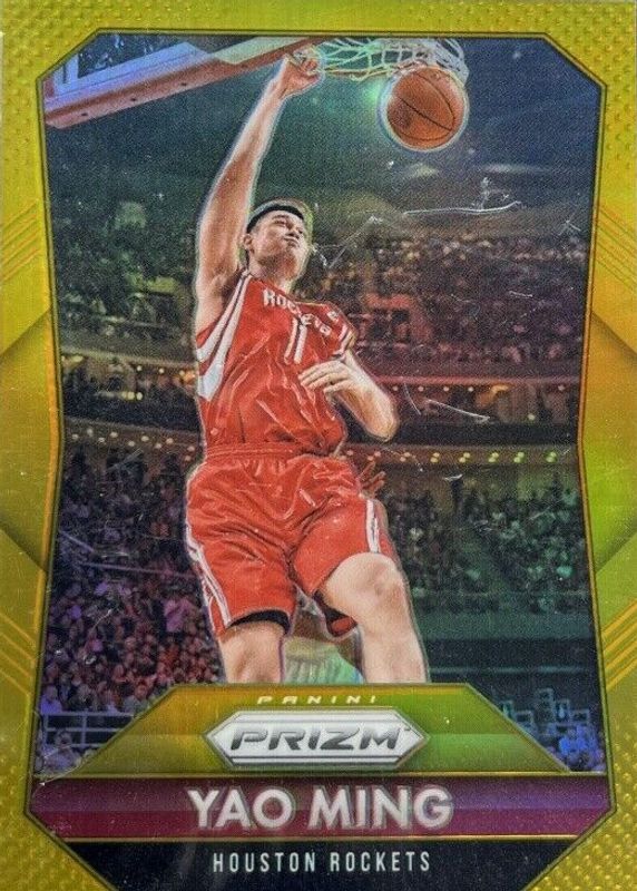 Yao Ming 2015 Prizm #262 Gold /10 PSA 10