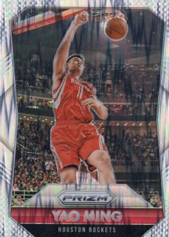 Yao Ming 2015 Prizm #262 Flash PSA 9