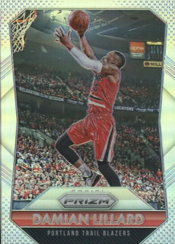 Damian Lillard 2015 Prizm #179 Silver PSA 9