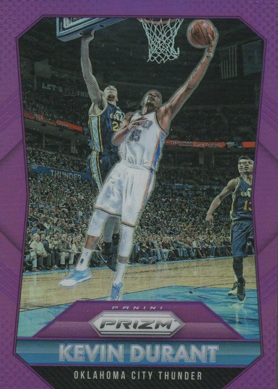 Kevin Durant 2015 Prizm #96 Purple /99 SGC 10 PRISTINE