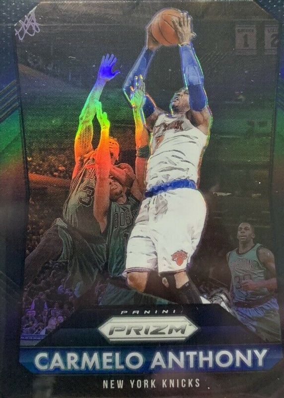 Carmelo Anthony 2015 Prizm #56 Black /1 SGC 9.5