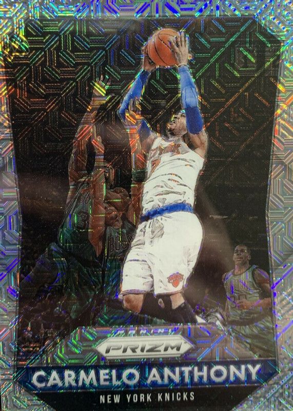 Carmelo Anthony 2015 Prizm #56 Mojo /25 BGS 9.5