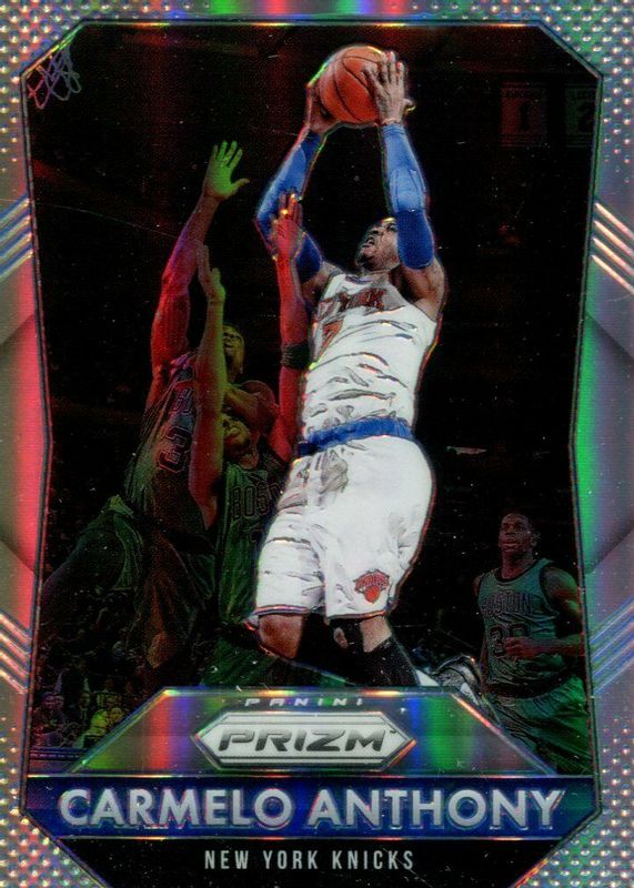 Carmelo Anthony 2015 Prizm #56 Silver PSA 10