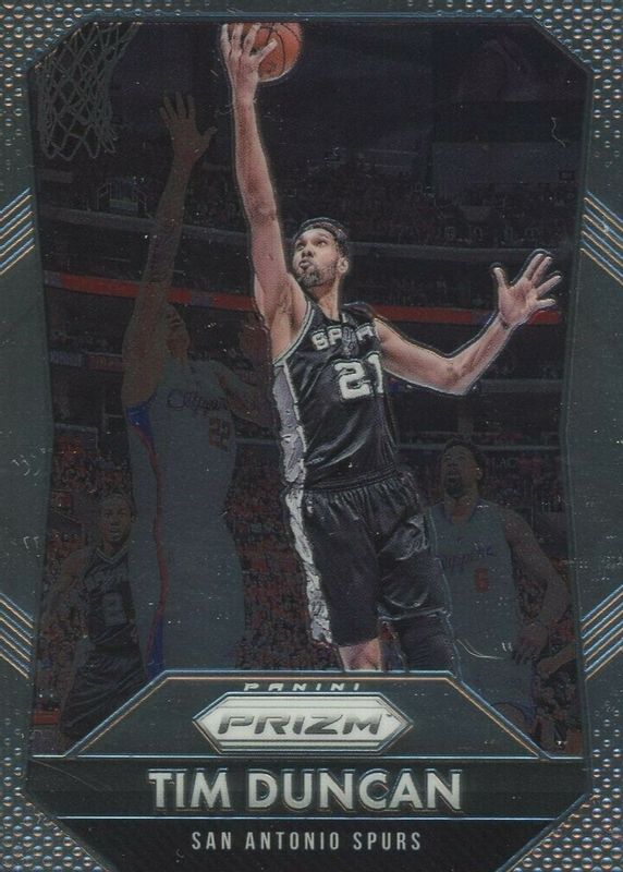 Tim Duncan 2015 Prizm #51 Base BGS 9