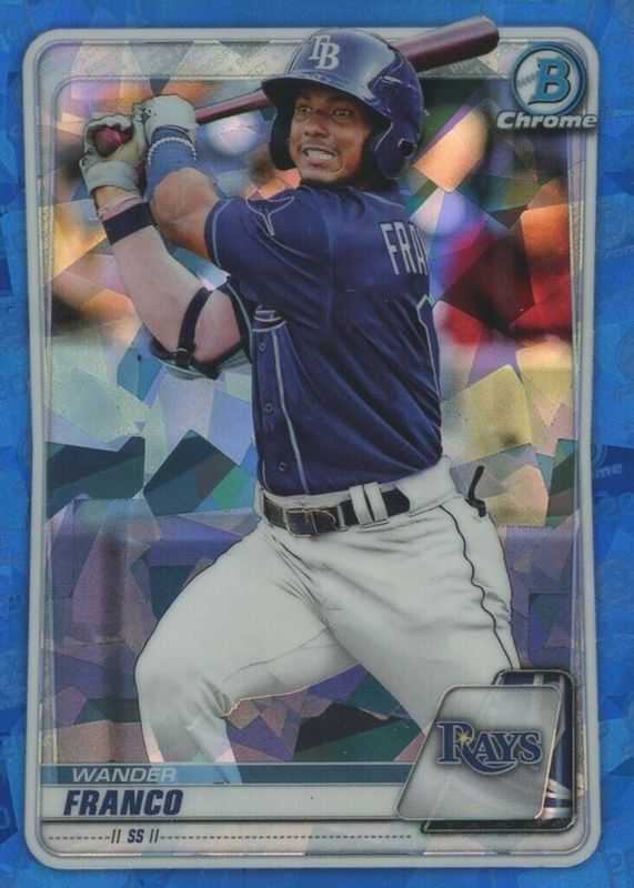 Wander Franco 2020 Bowman Sapphire Edition #BCP-1 Chrome Prospects PSA 10