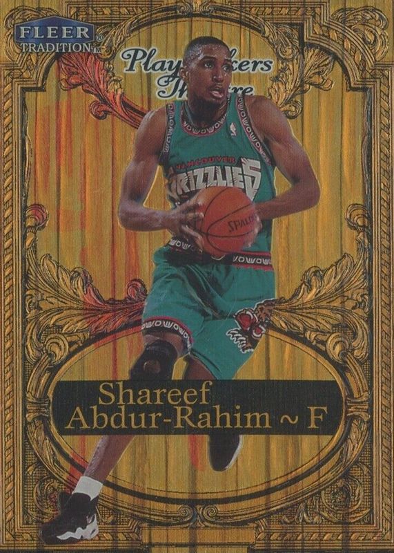 Shareef Abdur-Rahim 1998 Fleer #1PT Playmakers Theatre /100 PSA 10