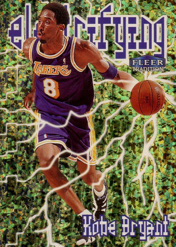 Kobe Bryant 1998 Fleer #1E Electrifying PSA 7.5