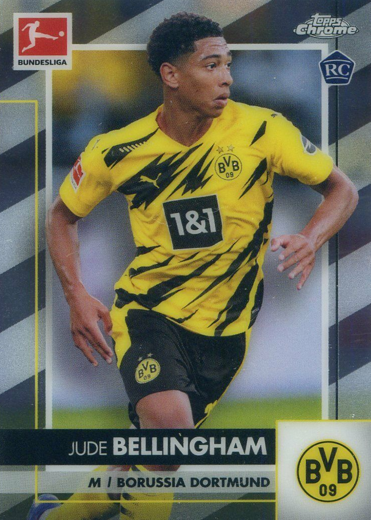 Jude Bellingham 2020 Topps Chrome Bundesliga #31 Base PSA 10 