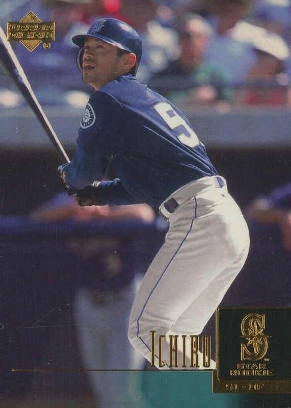 Ichiro Suzuki 2001 Upper Deck #271 Base Rookie RAW