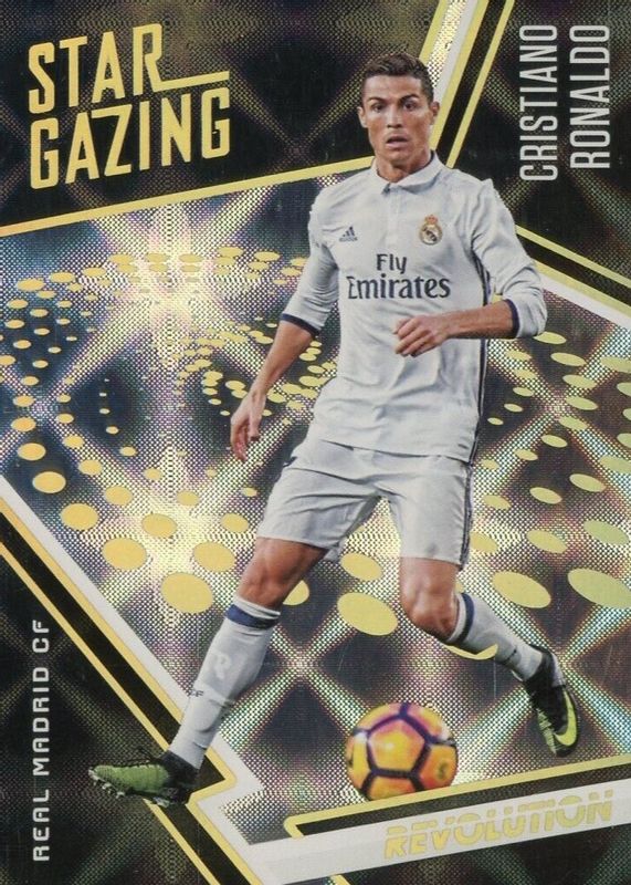 Cristiano Ronaldo 2017 Revolution #SG-7 Star-Gazing - Galactic /(SSP) BGS 9.5