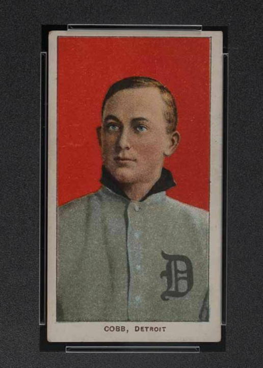 ty cobb tobacco card Ty Cobb 1909 T206 Red Portrait Price Guide