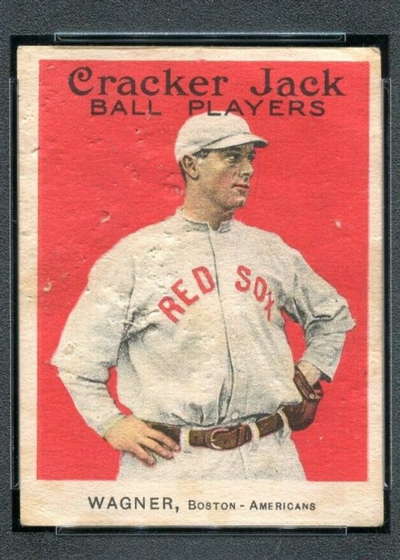 Charles Wagner 1915 Cracker Jack #31 Base PSA 4