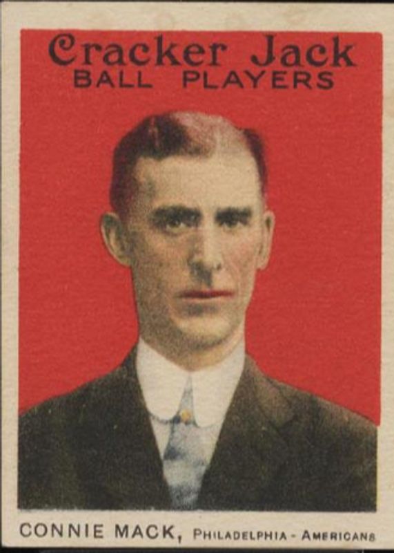 Connie Mack 1915 Cracker Jack #12 Base BVG 2.5