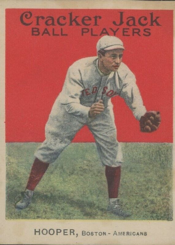 Harry Hooper 1915 Cracker Jack #35 Base PSA 6