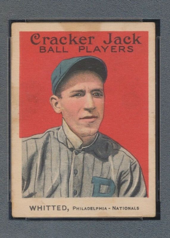 Possum Whitted 1915 Cracker Jack #151 Base Rookie PSA 2