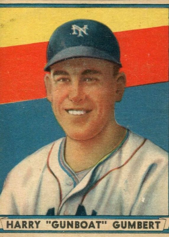 Harry Gumbert 1941 Play Ball #26 Base PSA 7.5