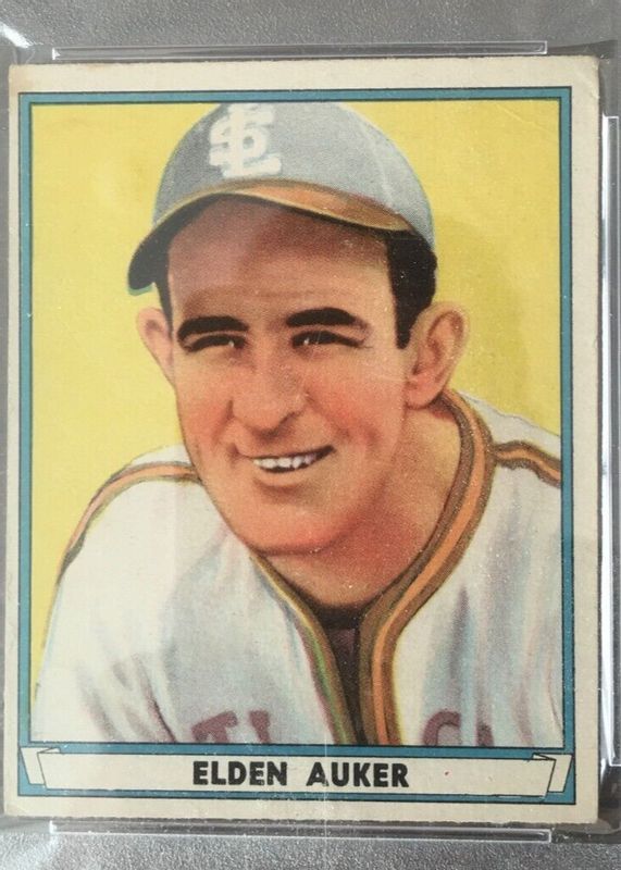 Elden Auker 1941 Play Ball #45 Base BVG 3.5