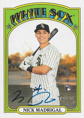 2021 Topps Heritage #ROA-NM Real One Autographs