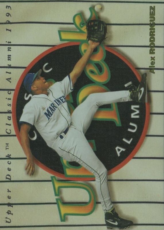 Alex Rodriguez 1994 Upper Deck #298 Classic Alumni Rookie SGC 9.5