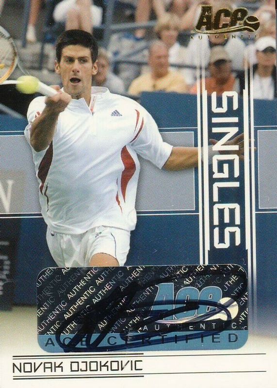 Novak Djokovic Tennis Cards Price Guide - Sports Card Investor