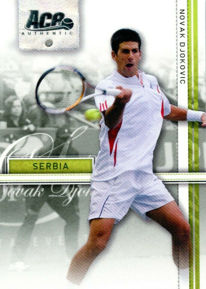 Novak Djokovic 2006 Ace Authentic Grand Slam #CC-2 Center Court Stars  Autographs Price Guide - Sports Card Investor