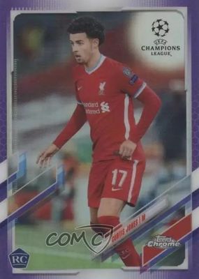 2020 Topps Chrome UEFA Champions League #6 Purple Refractor /250