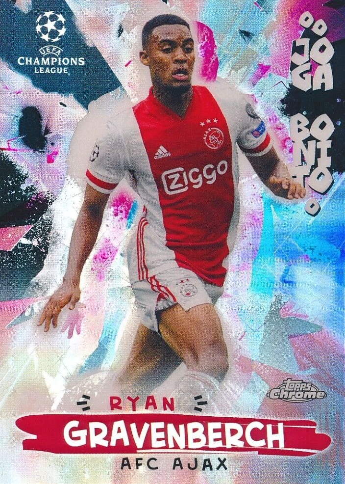TOPPS サッカーカード STADIUM CLUB CHROME RYAN GRAVENBERCH AJAX 28/50 #33 送料無料 中古 IT2 Topps TOPPS サッカーカード STADIUM CLUB CHROME RYAN