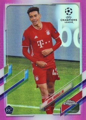 2020 Topps Chrome UEFA Champions League #81 Pink Refractor /175
