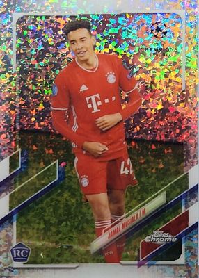 RC Topps Finest Jamal Musiala 99枚限定 カード 2021-22 Topps Finest Flashbacks UEFA Champions League