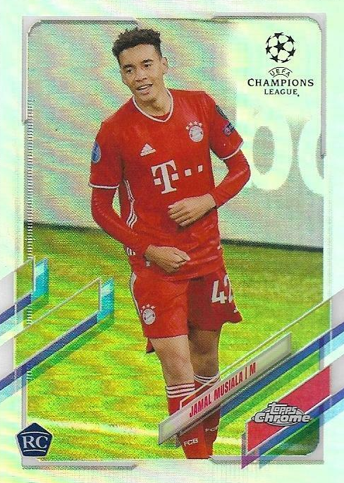 Jamal Musiala 2020 Topps Chrome UEFA Champions League #81 