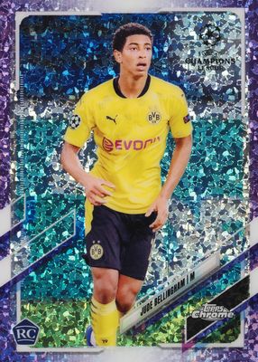 2020 Topps Chrome UEFA Champions League #68 Purple Mini-Diamond Refractor /250