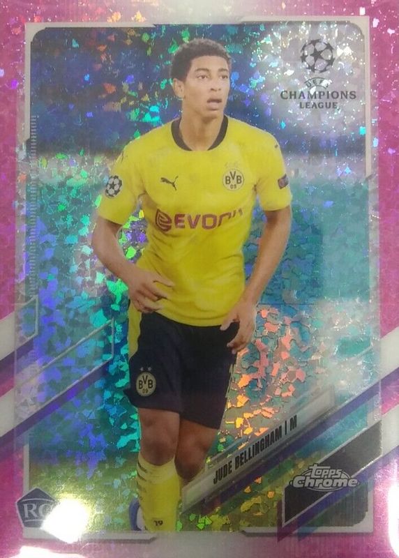 thumbnail image 2 of 2020 Topps Chrome Pink Refractors – You Pick Player / Rookie – Aaron Judge, Betts, More 2 of 4