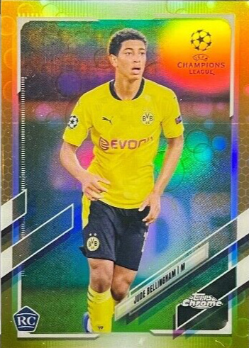 Jude Bellingham 2020 Topps Chrome UEFA Champions League #68 Gold