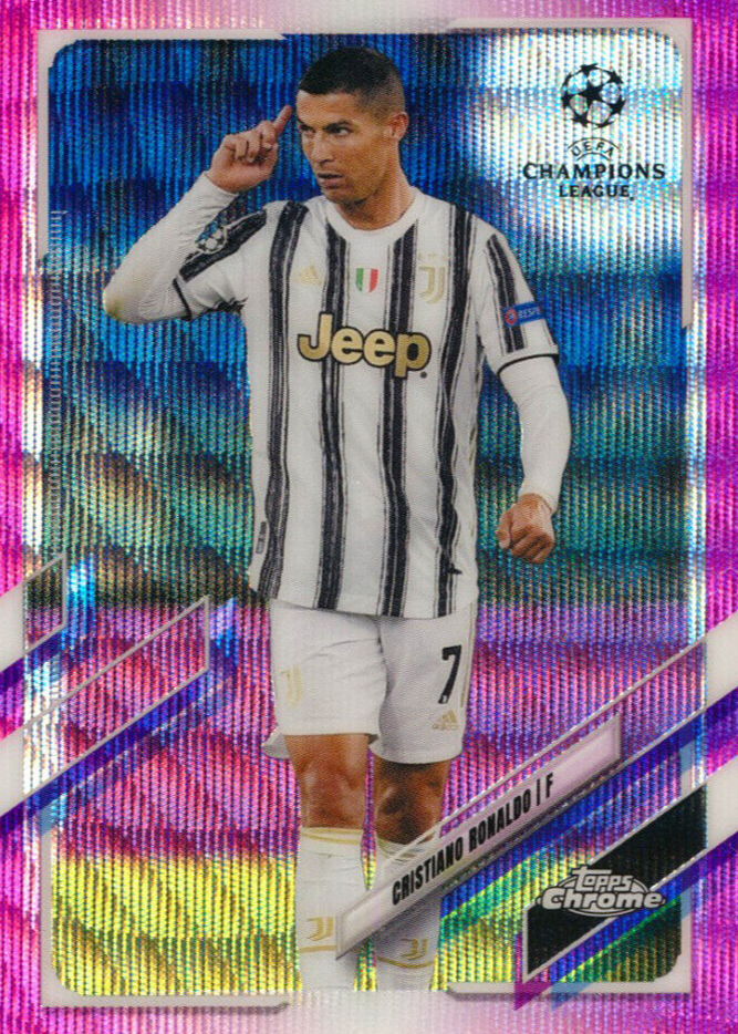 Cristiano Ronaldo 2020 Topps Chrome UEFA Champions League