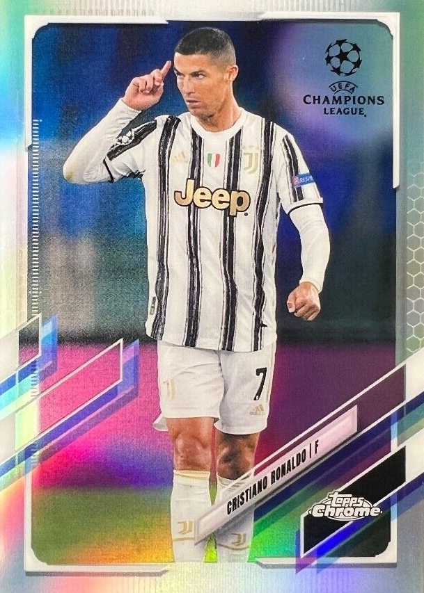 Cristiano Ronaldo 2020 Topps Chrome UEFA Champions League 