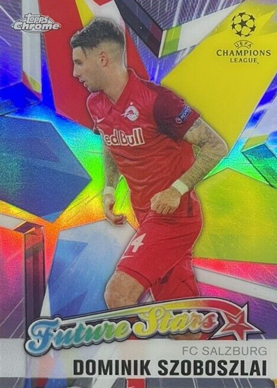 Dominik Szoboszlai 2020 Topps Chrome UEFA Champions League #FS-DS Future Stars Rookie PSA 10