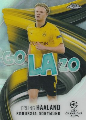 2020 Topps Chrome UEFA Champions League #GOL-EH Golazo