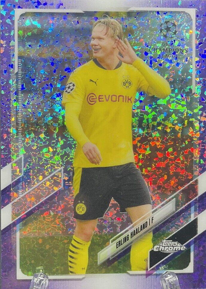 Erling Haaland Topps Chrome リフラクター Erling Haaland Topps Chrome リフラクター Erling Haaland Topps