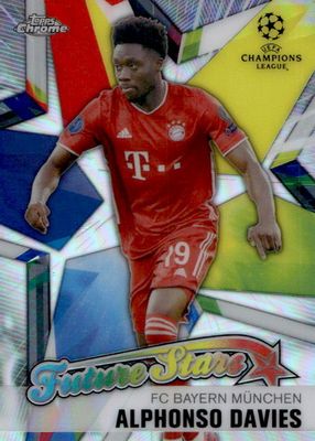 その他 Topps Merlin ball Alphonso Davies Auto Alphonso Davies Match Ball Auto 2022-23 Topps Merlin UCC MBS