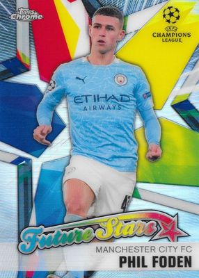 Phil Foden 2020 Topps Chrome UEFA Champions League #FS-PF