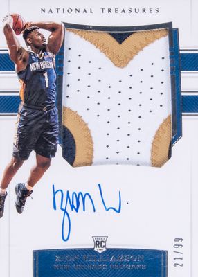 2019 National Treasures #108 Rookie Patch Auto /99