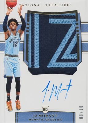 2019 National Treasures #118 Rookie Patch Auto - Gold /10