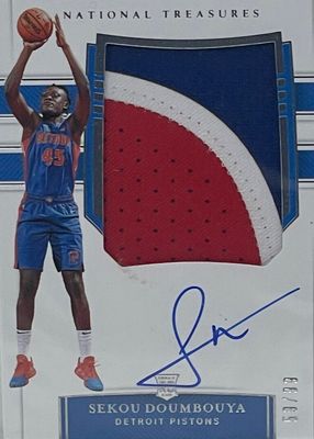 2019 National Treasures #104 Rookie Patch Auto /99