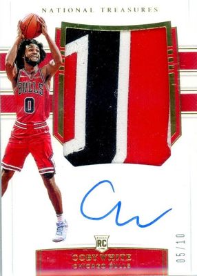 2019 National Treasures #120 Rookie Patch Auto - Gold /10