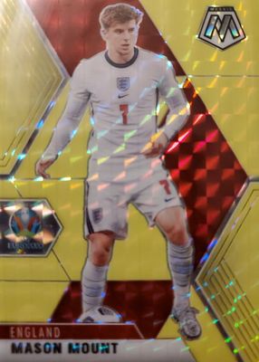2020 Mosaic Euro #103 Gold Fluorescent /10