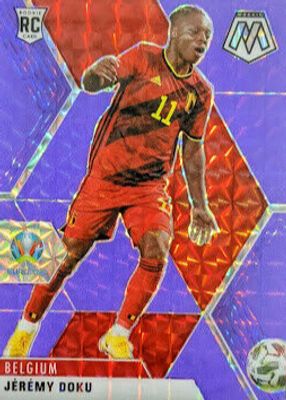 2020 Mosaic Euro #11 Purple Fluorescent /70