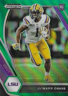 2021 Prizm Draft Picks #112 Green