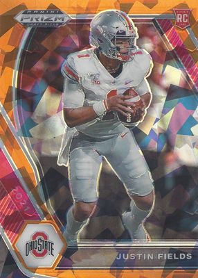 2021 Prizm Draft Picks #121 Orange Ice