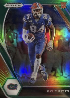 2021 Prizm Draft Picks #108 Green